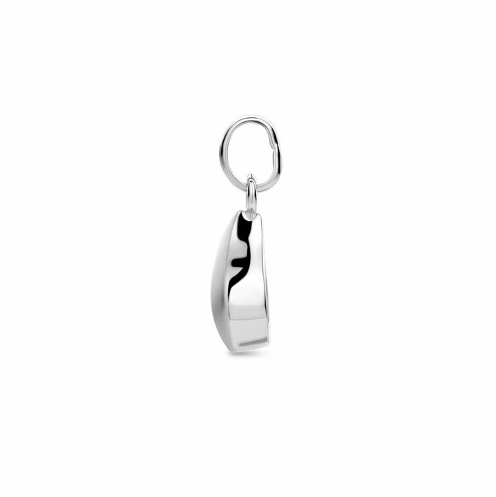 Anhänger Zirkonia Poly/Silber matt rhodiniert