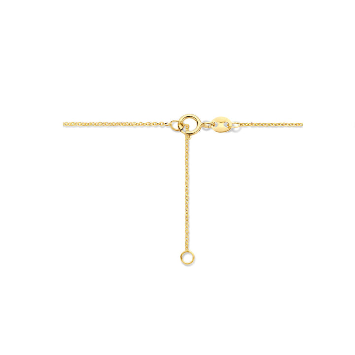 Halskette Unendlichkeit 41,5 - 44,5 cm 14K Gelbgold