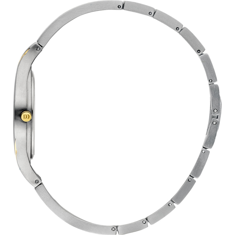 Dänische Design-Damenuhr mit silbernem Zifferblatt – IV65Q1281