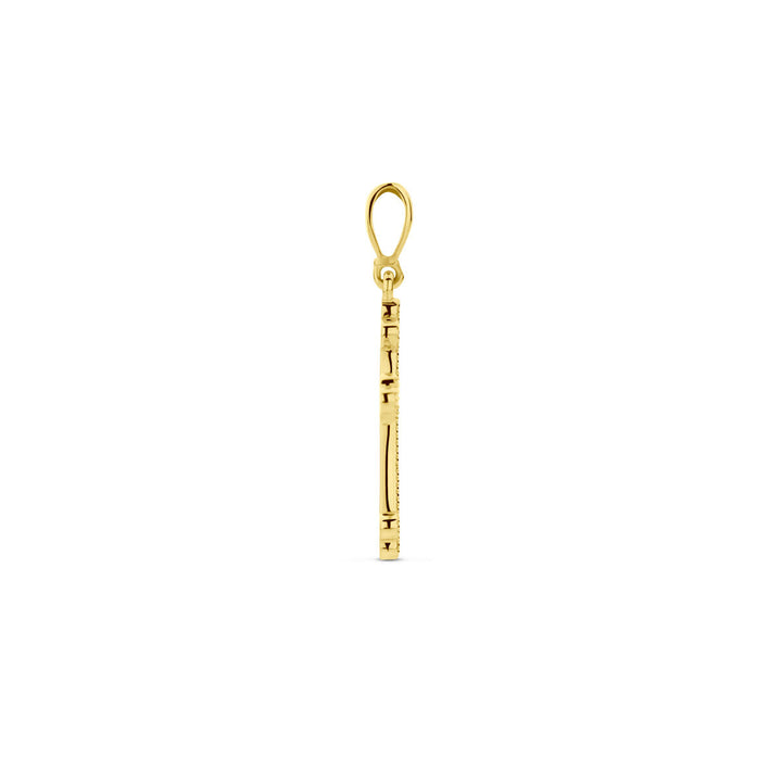 Anhänger Kreuz 14K Gelbgold
