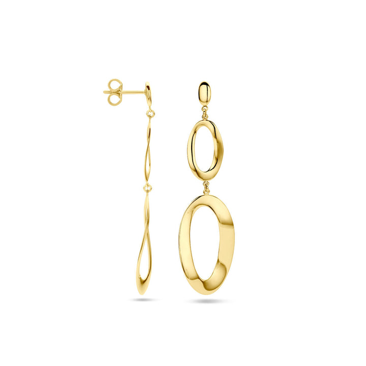 Ohrringe 14K Gelbgold