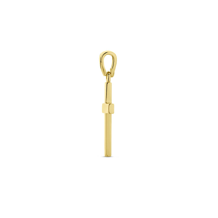 Anhänger Kreuz 14K Gelbgold