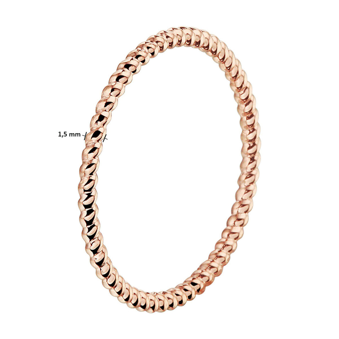 Verlängerungsring 14K Roségold