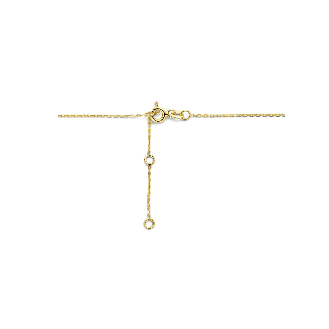 Gold Damenkette Kreuz 14K