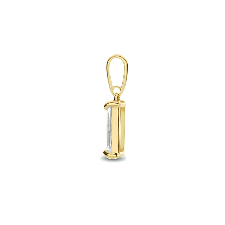 Anhänger Zirkonia 14K Gelbgold