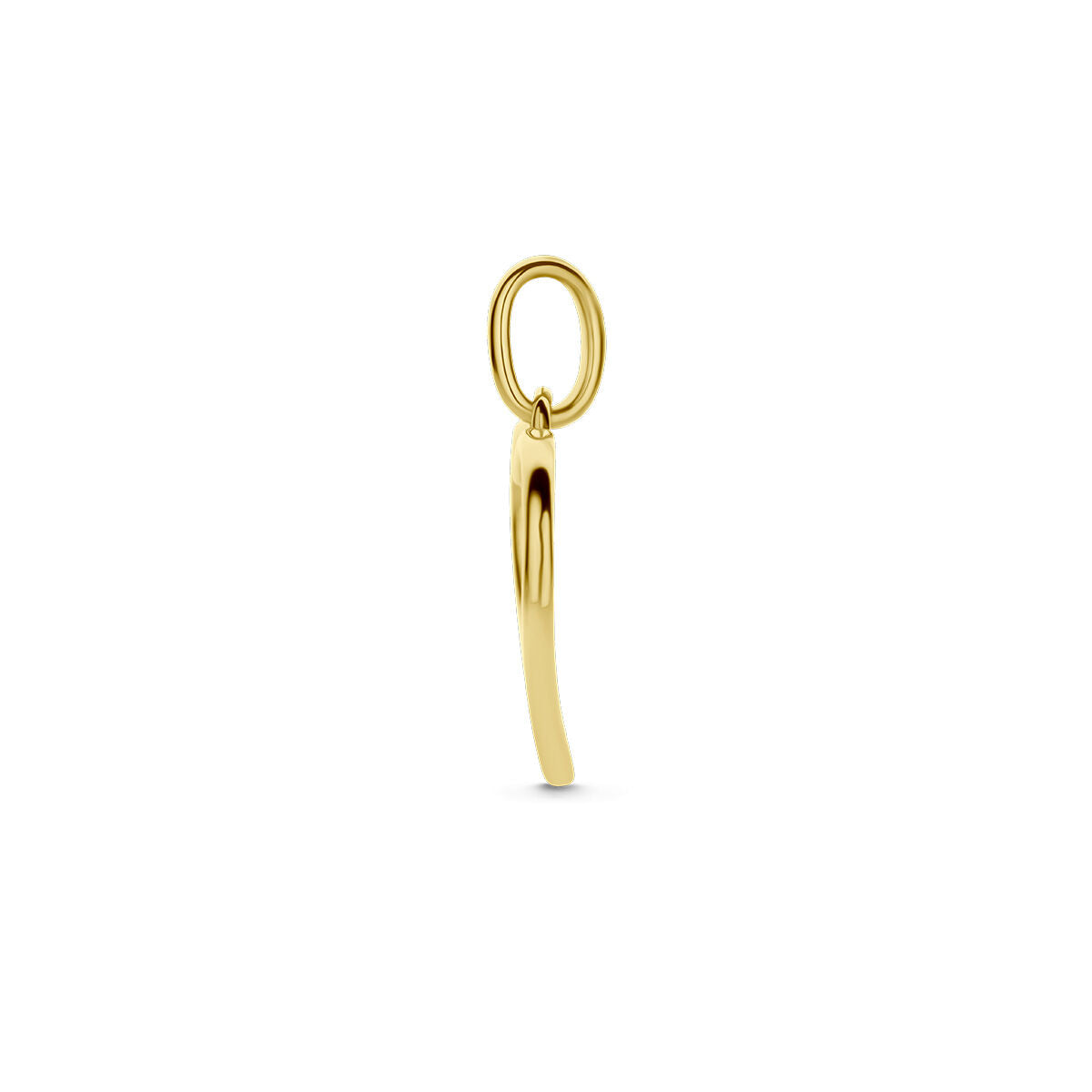 Anhänger Herzen Zirkonia 14K Bicolor Gold Gelb/Weiß