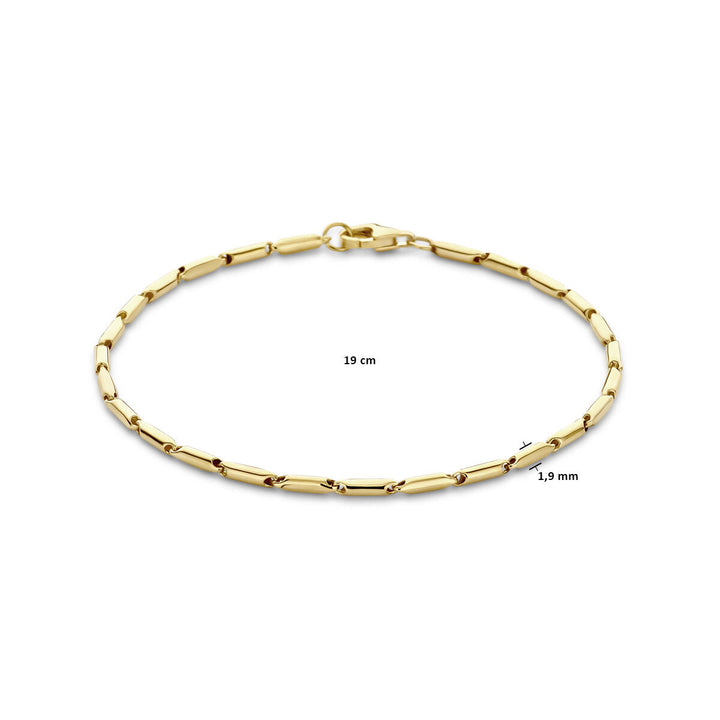 armband 1,9 mm 19 cm 14K geelgoud