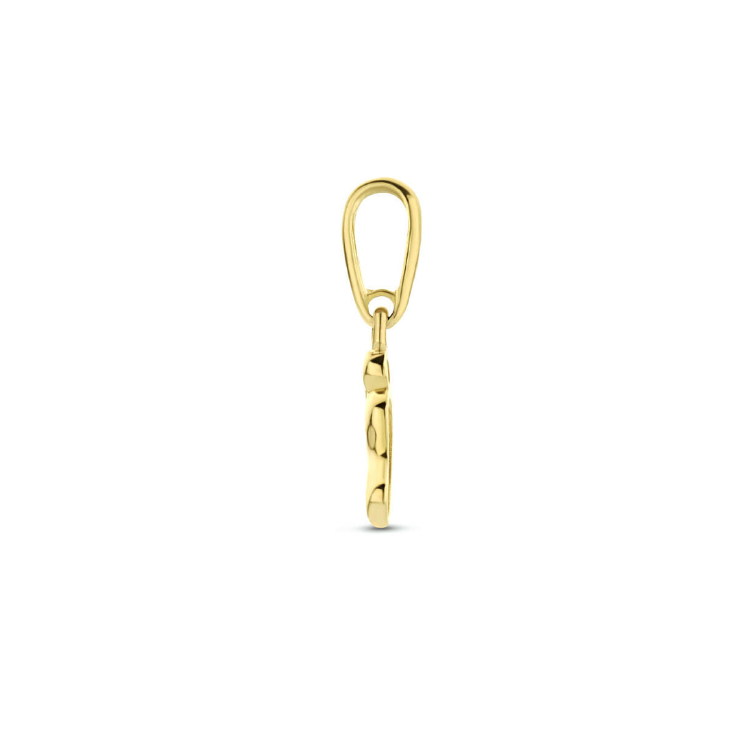 Anhängerbasis 14K Gelbgold