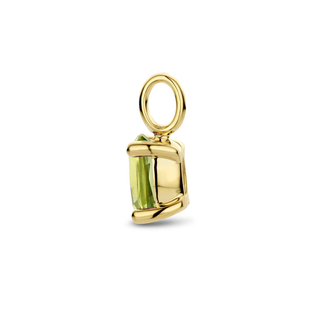 Anhänger Peridot 14K Gelbgold