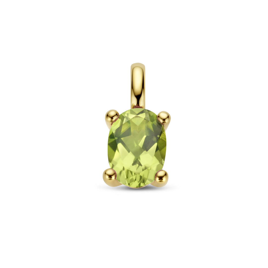 Anhänger Peridot 14K Gelbgold