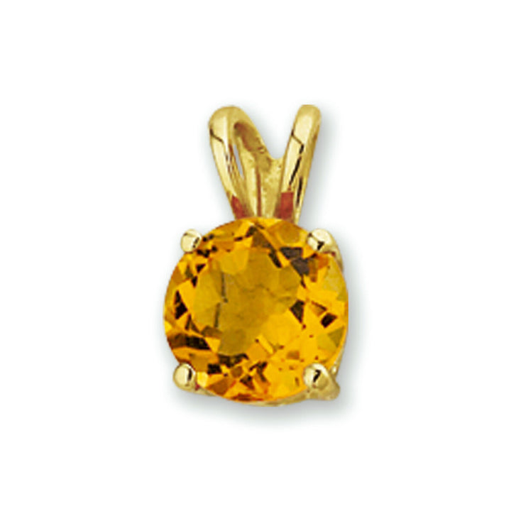 Anhänger Citrin 14K Gelbgold