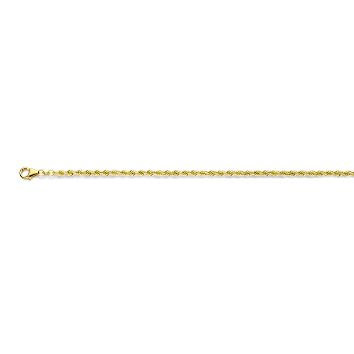 Kordel 3,3 mm massiv 14K Gelbgold