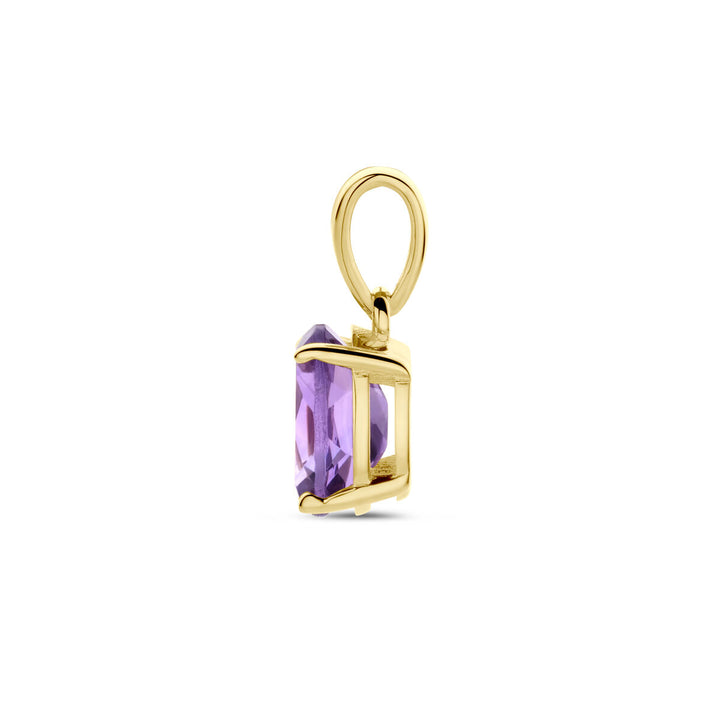 Anhänger Amethyst 14K Gelbgold