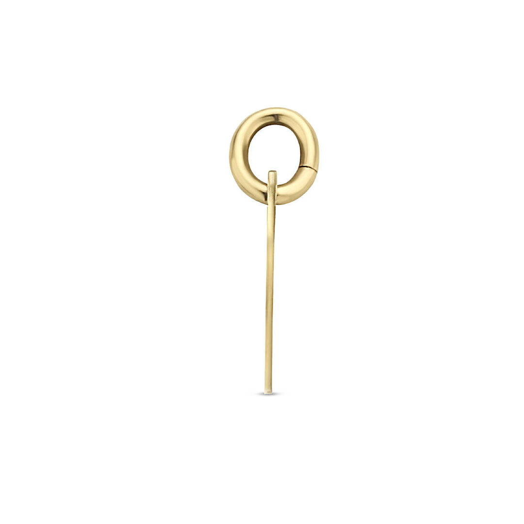 Gravuranhänger rund 14K Gelbgold