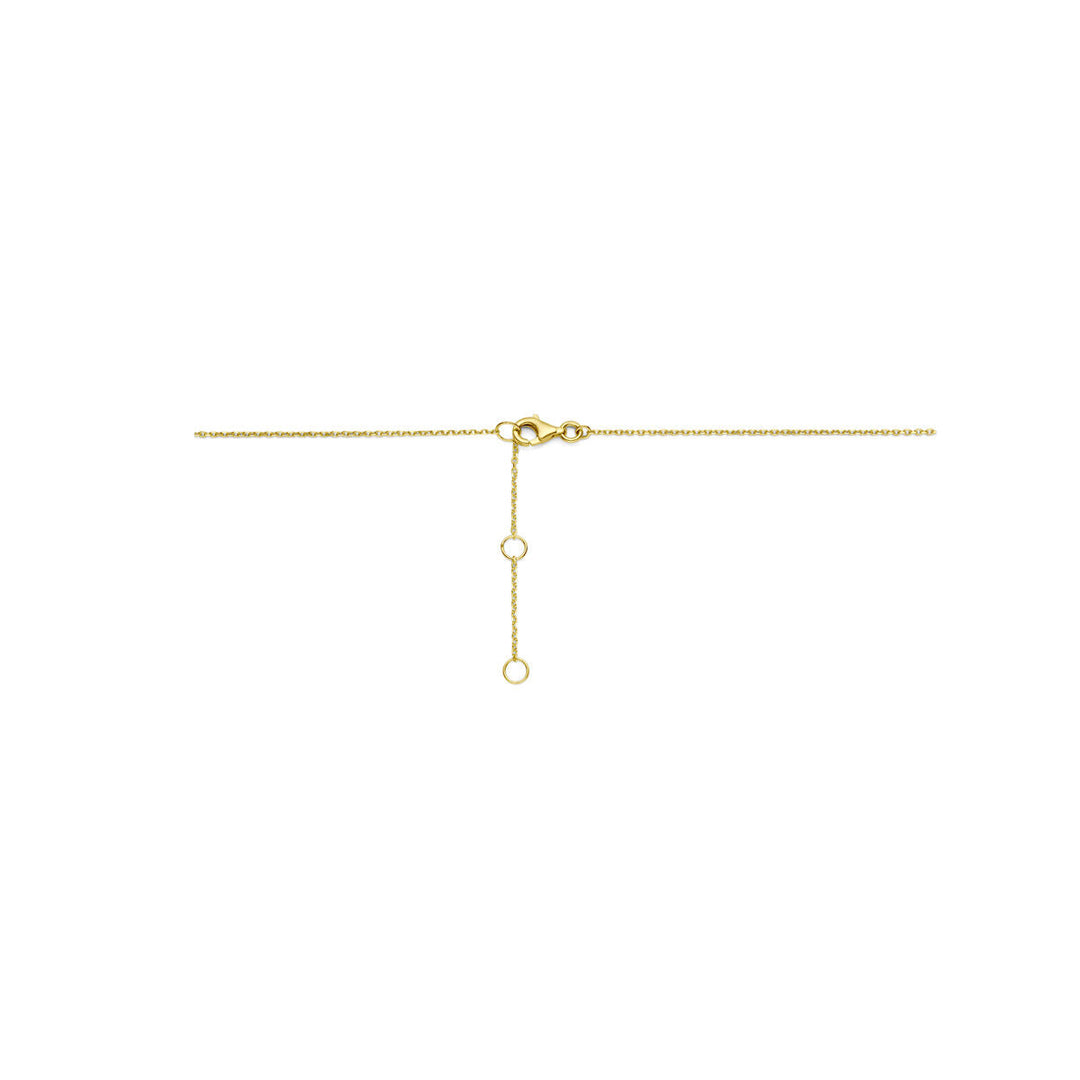 Halskette Perlmutt 41 - 43 - 45 cm 14K Gelbgold
