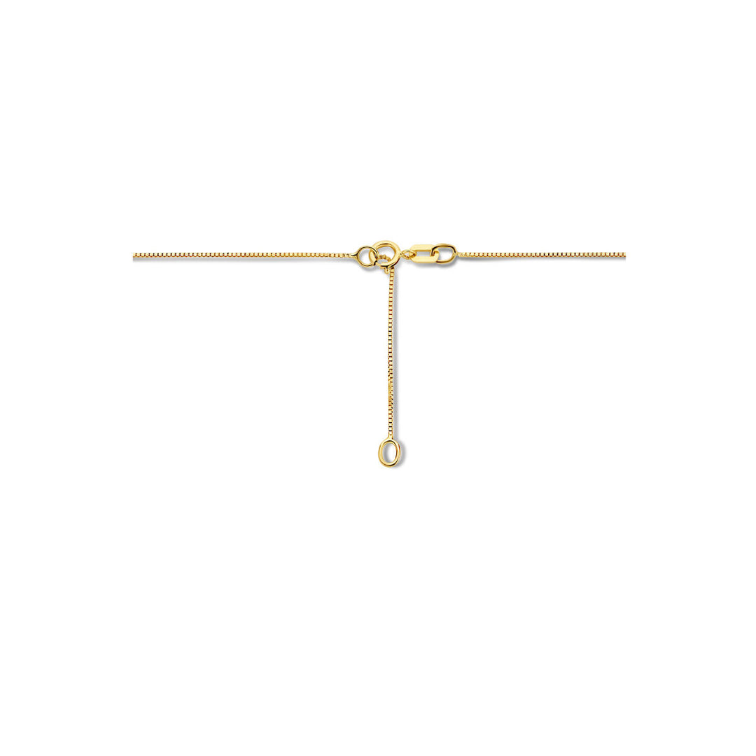 Perlenkette 42 - 45 cm 14K Gelbgold