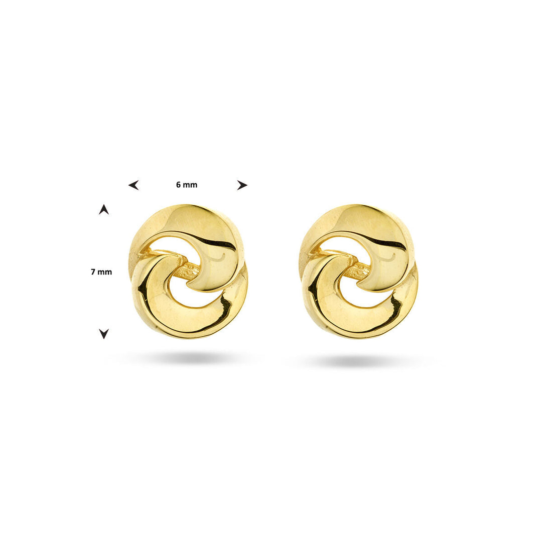 Ohrstecker 14K Gelbgold