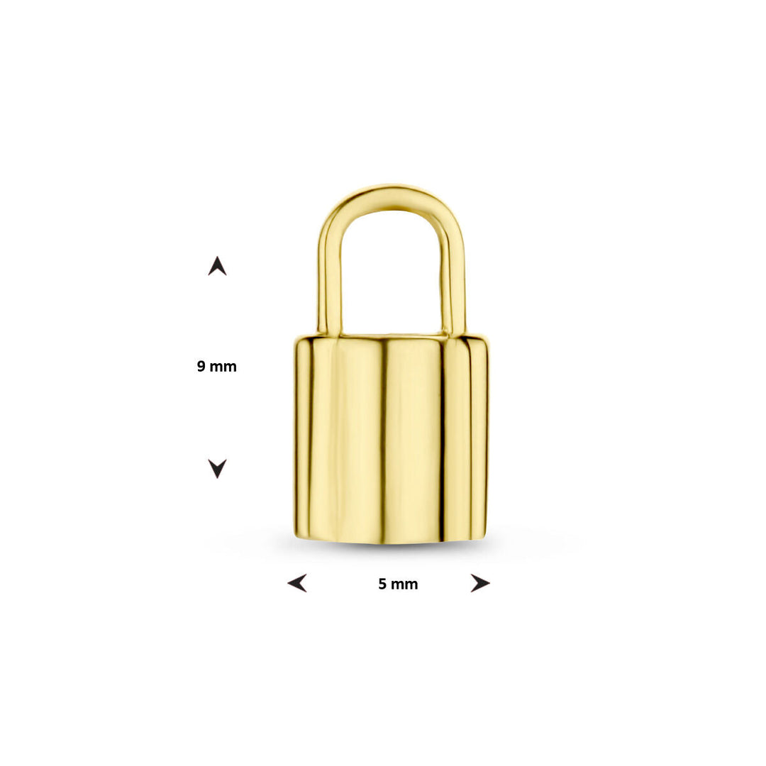 Anhängerschloss 14K Gelbgold