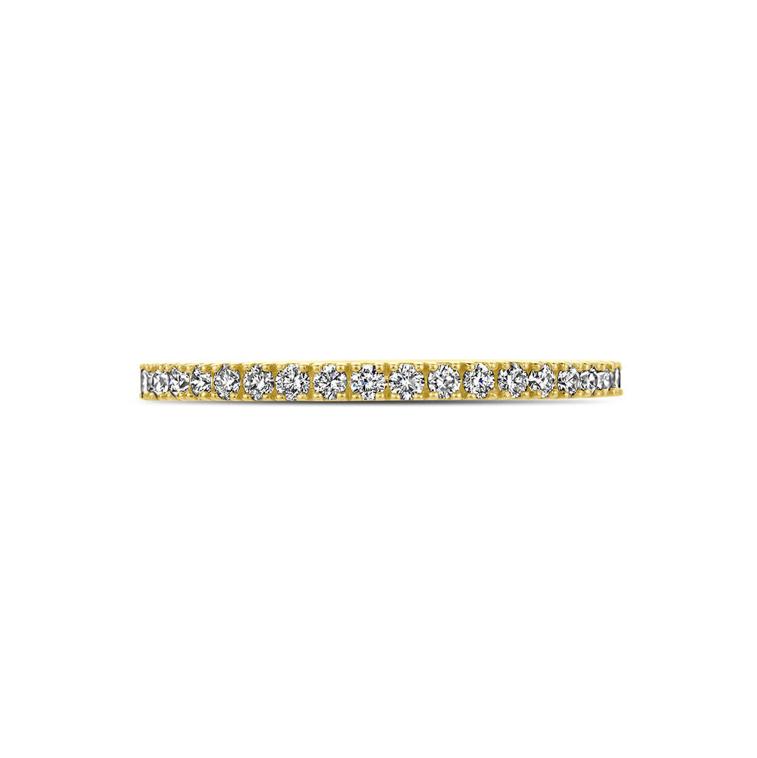 Ring Diamant 0,20 ct h SI 14K Gelbgold