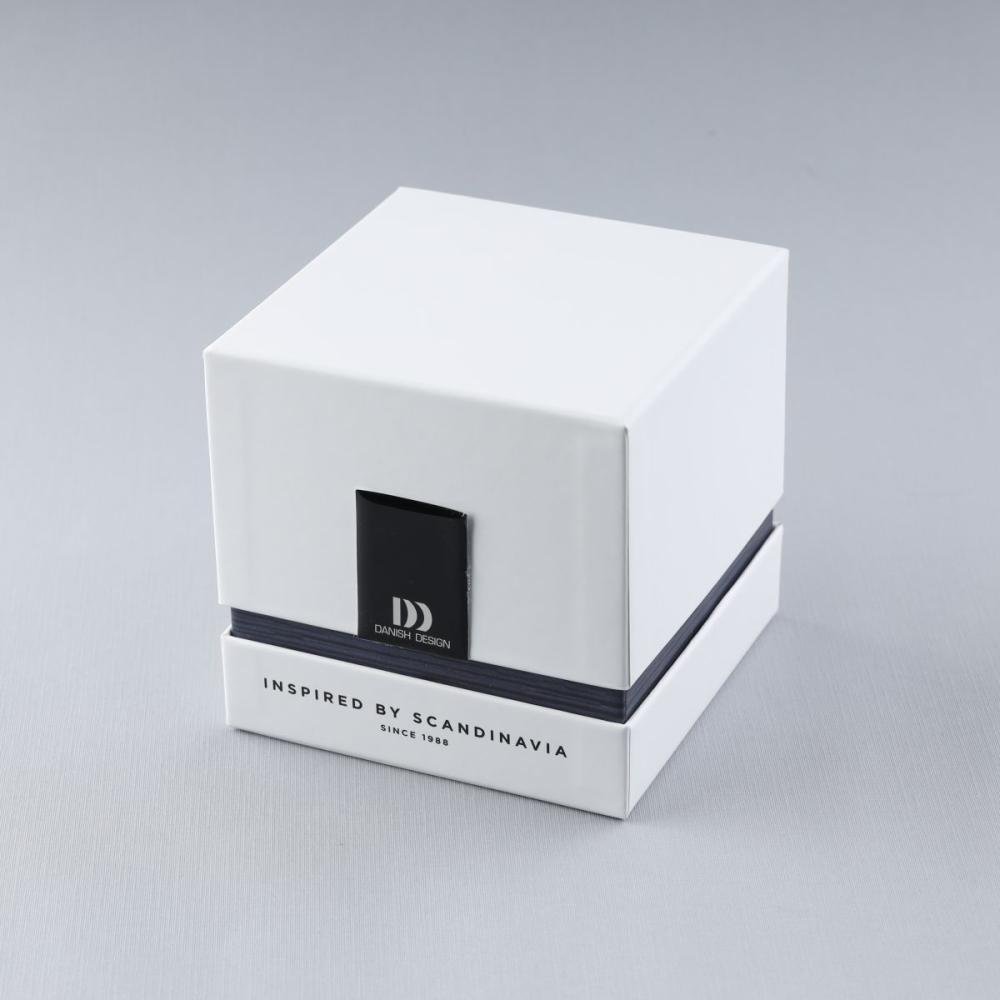 Dänische Design-Damenuhr mit schwarzem Zifferblatt – IV13Q1286