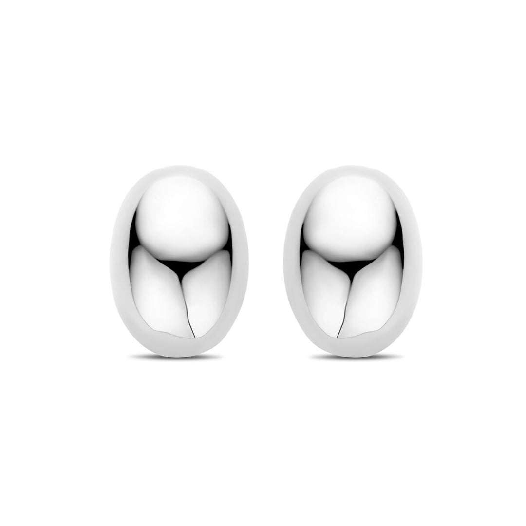 oorknoppen 19 mm zilver gerhodineerd