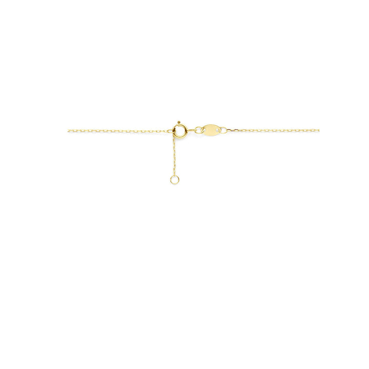 Gold Damenhalskette Perlen 14K