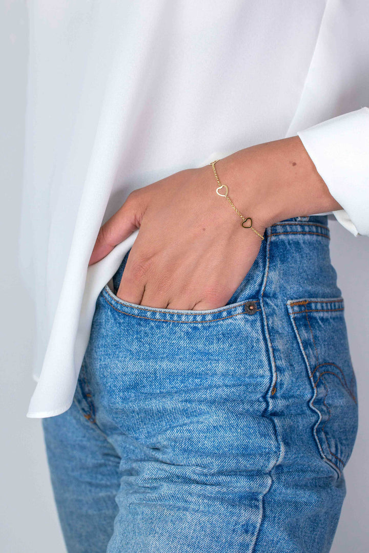 Zinzi-Armband vergoldet Zia1188 G