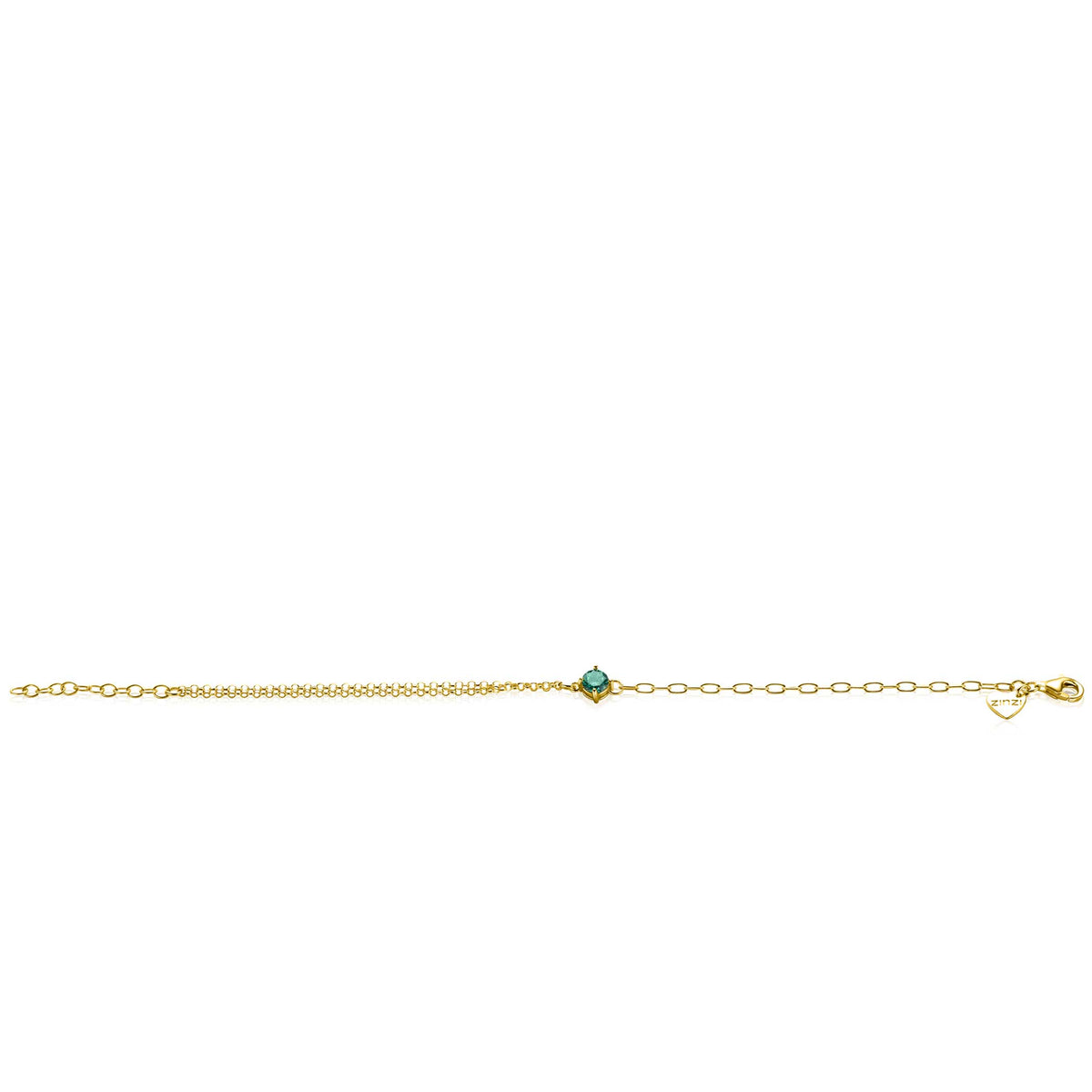 Zinzi Armband Silber ZIA2660G 17-20cm