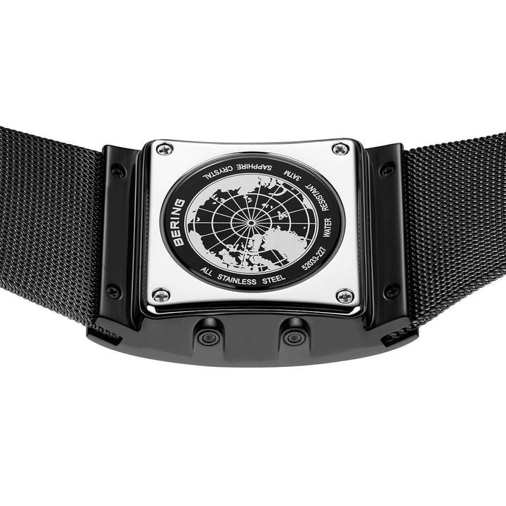 Bering Herrenuhr mit blauem Zifferblatt – 52033-227