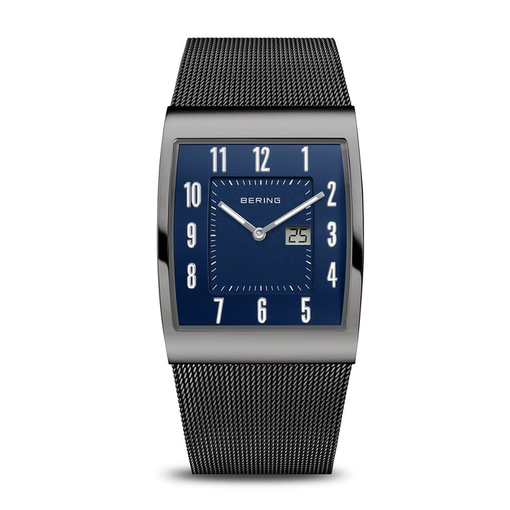Bering Herrenuhr mit blauem Zifferblatt – 52033-227