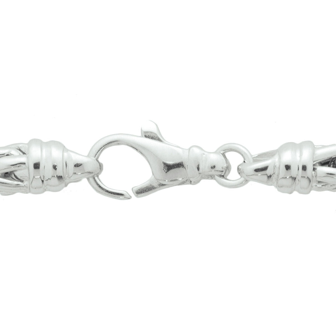 Fuchsschwanz 6,0 mm Silber rhodiniert