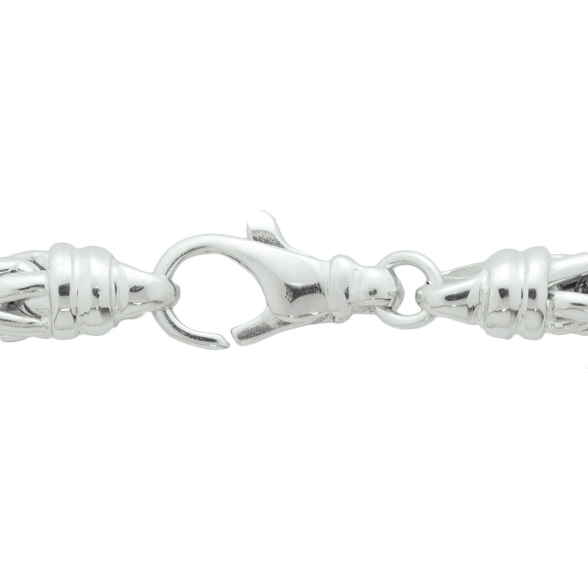 Fuchsschwanz 6,0 mm Silber rhodiniert