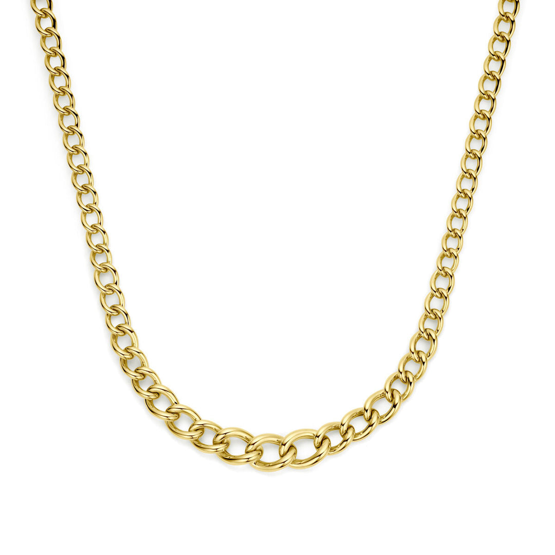 Halskette 14 mm 45 cm 14K Gelbgold