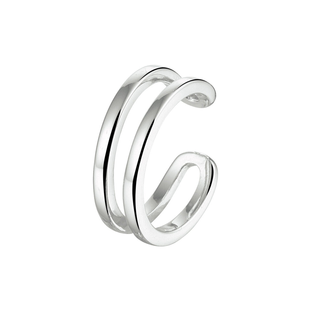 Ohrklemme Silber rhodiniert