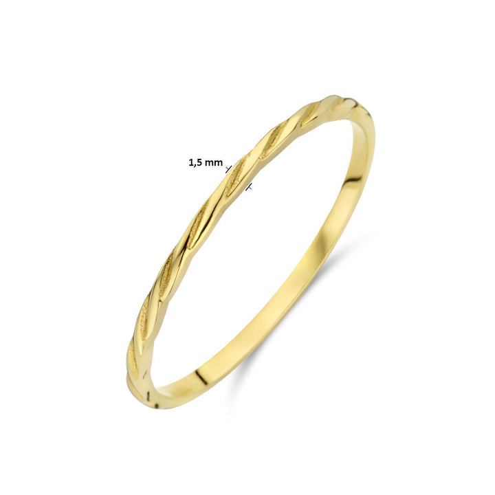 Ring aus 14-karätigem Gelbgold