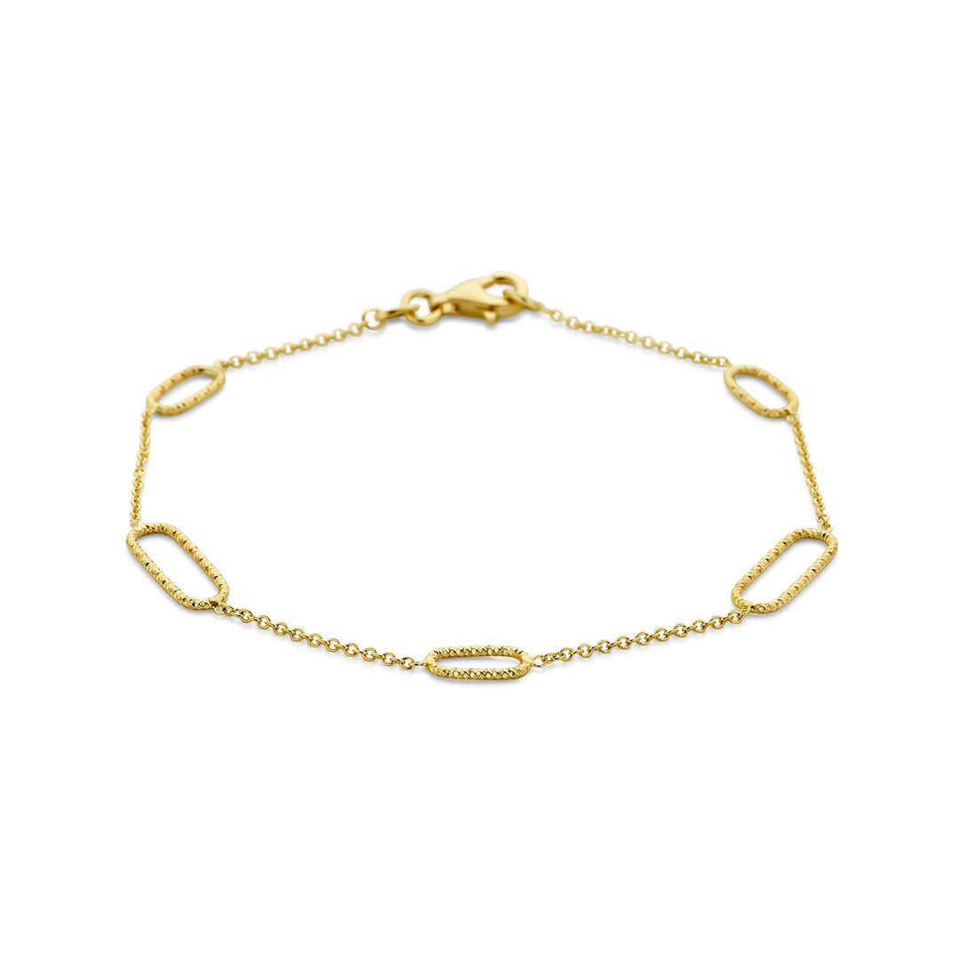 14k Geelgouden armband