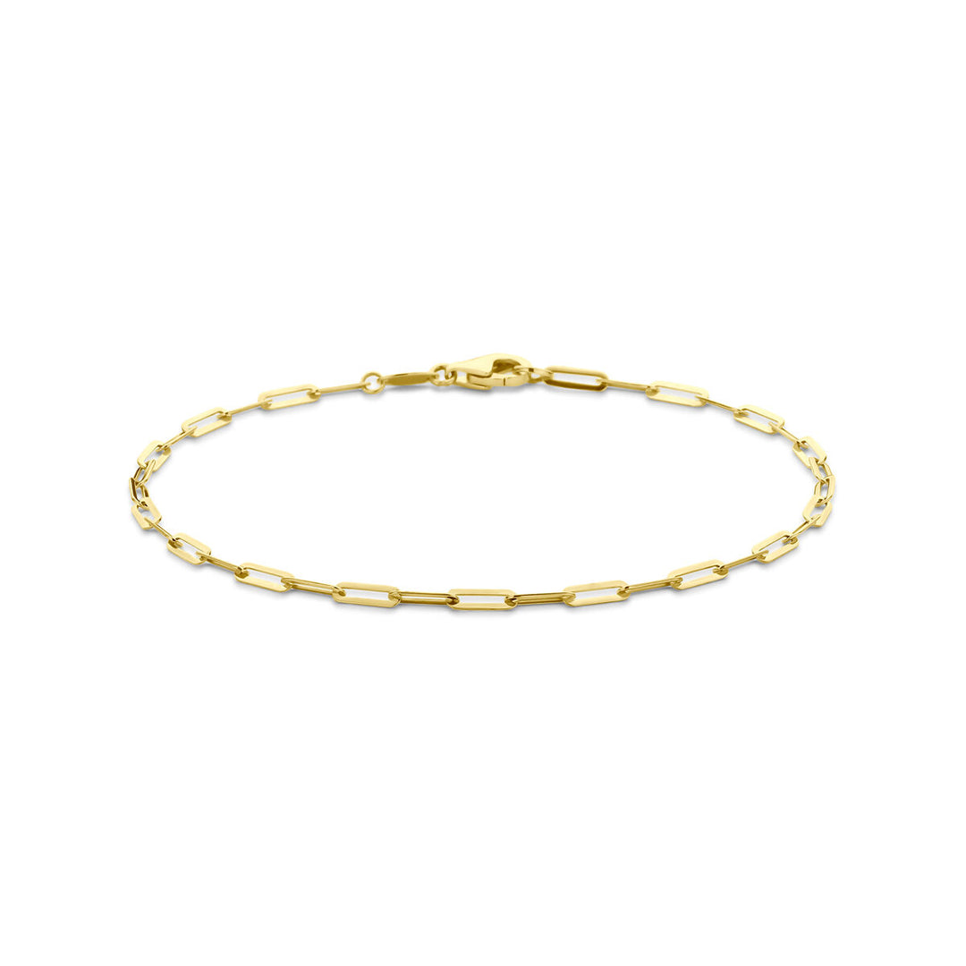 Anker armband dames – 9k geelgoudkleurig