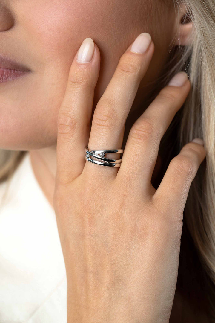 Zinzi-Ring Silber Zir2505