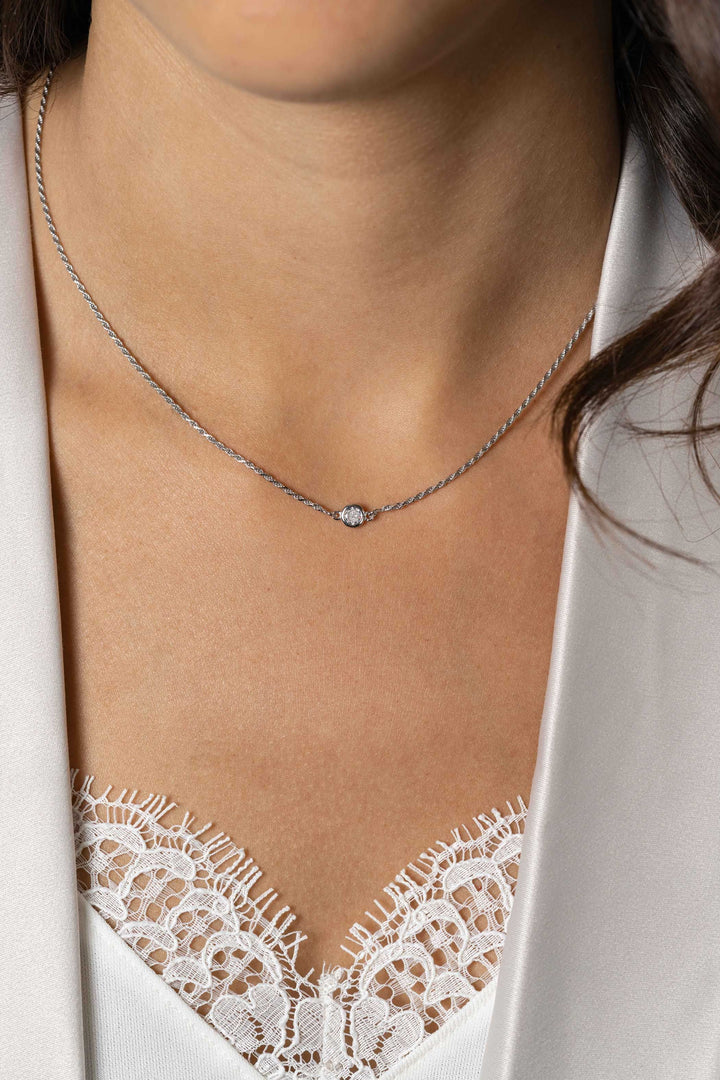 Zinzi Halskette Silber Zic2461