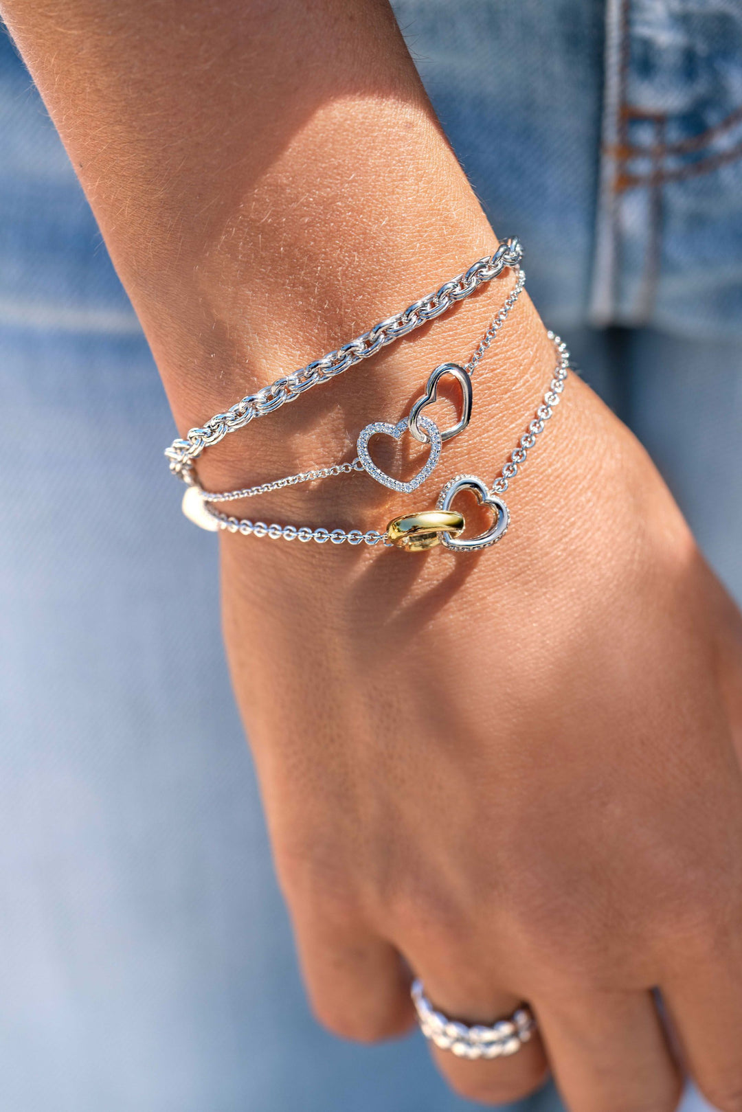 Zinzi-Armband Silber Zia1736