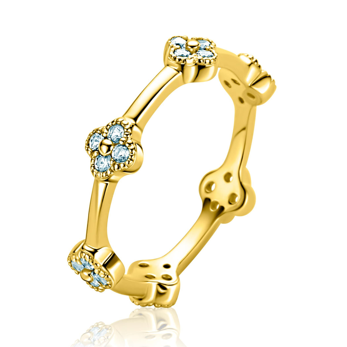 Zinzi Ring vergoldet ZIR2662