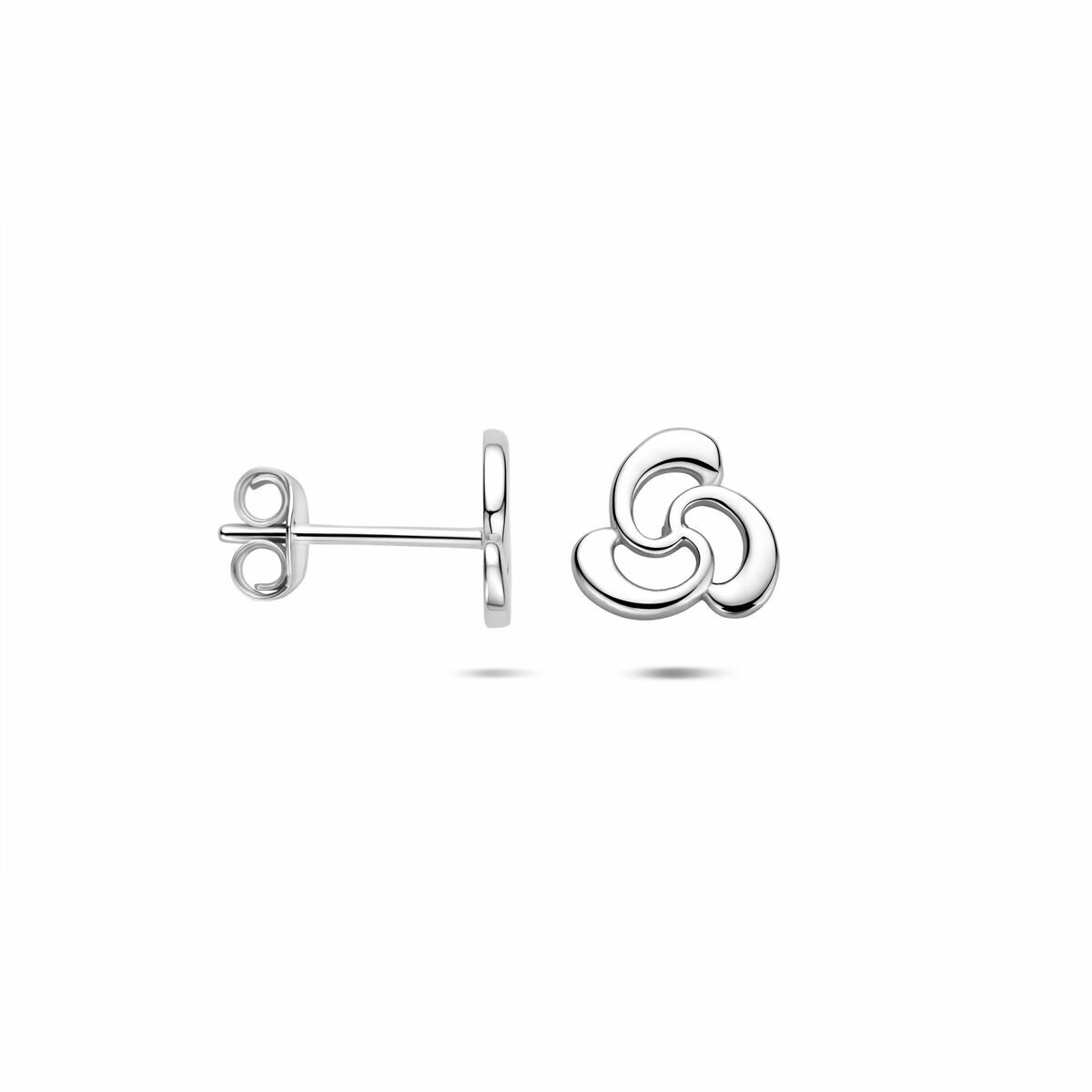 Ohrstecker aus Silber – rhodiniertes 925er Silber