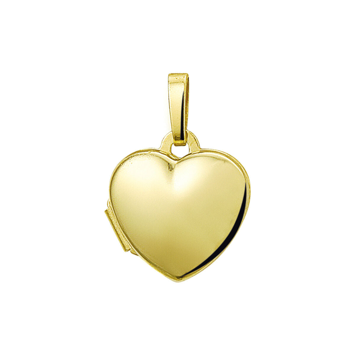 Medaillon Herz 14K Gelbgold