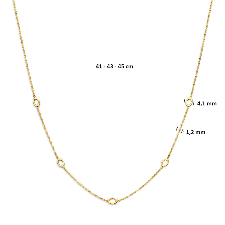 9k collier 9K geel