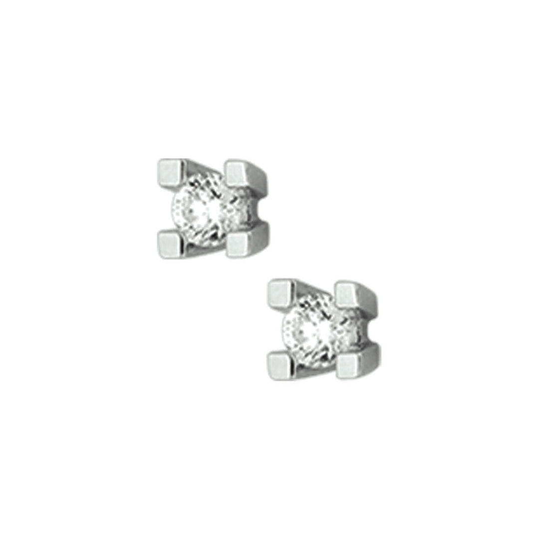 Ohrstecker Diamant 0,20 ct (2x0,10 ct) H SI 14K Weißgold