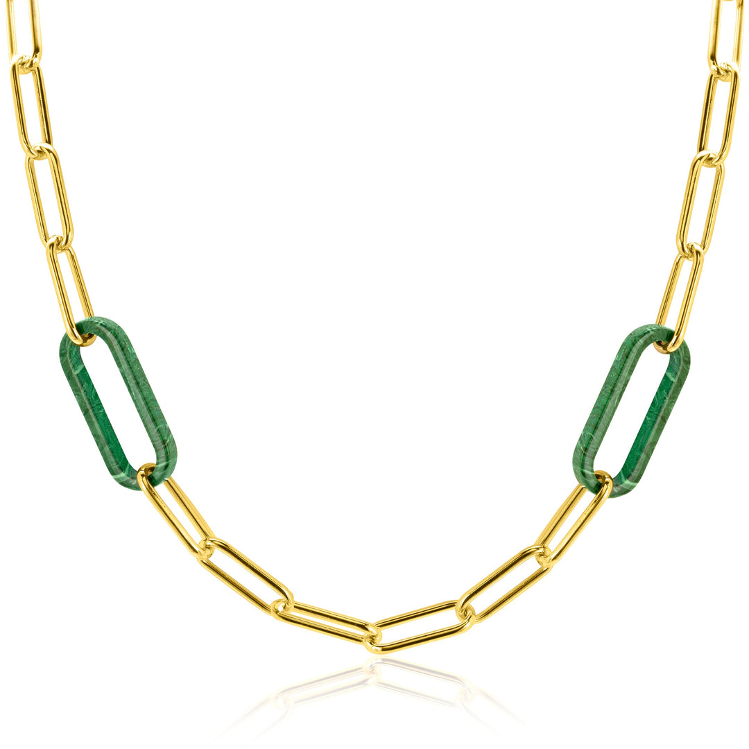 Zinzi Halskette vergoldet Zic2488