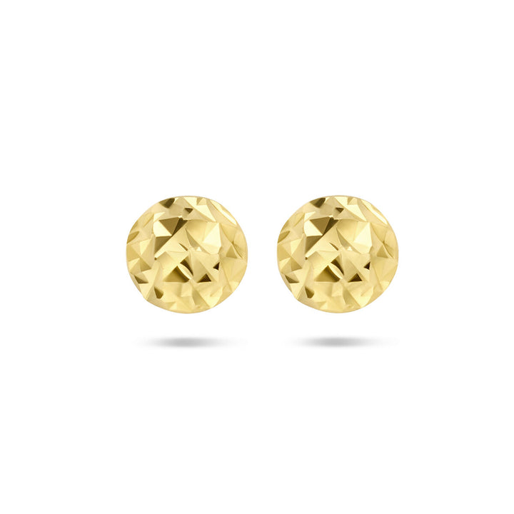 Ohrstecker diamantiert aus 14K Gelbgold