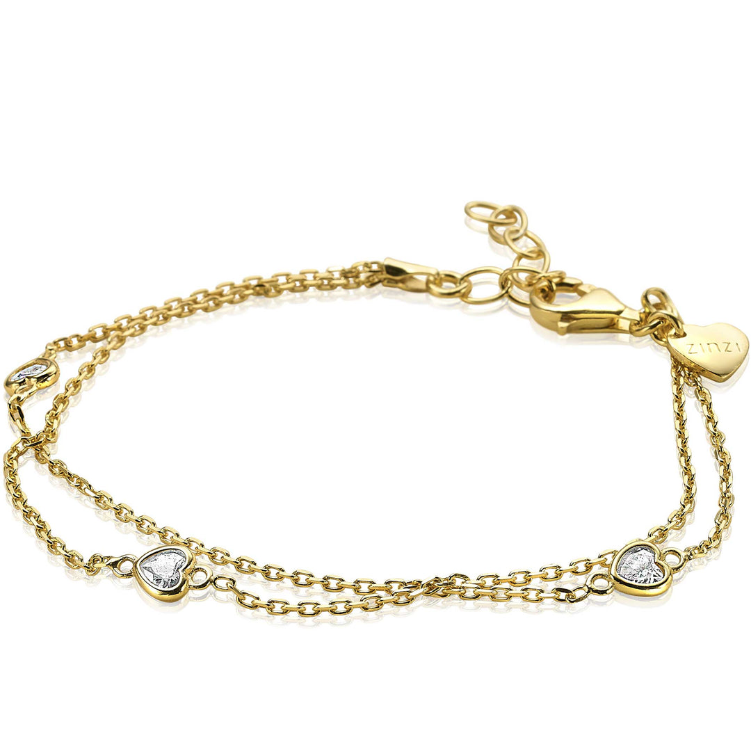 Zinzi Armband vergoldet Zia1721 G