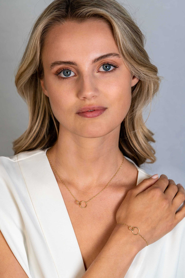 Zinzi Halskette vergoldet Zic2275