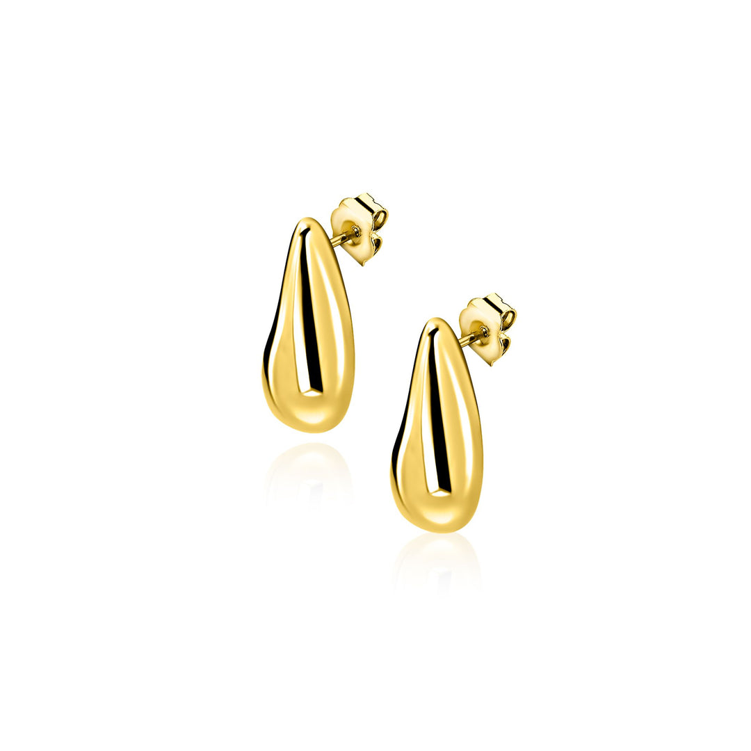 ZINZI oorknoppen gold plated ZIO2719G